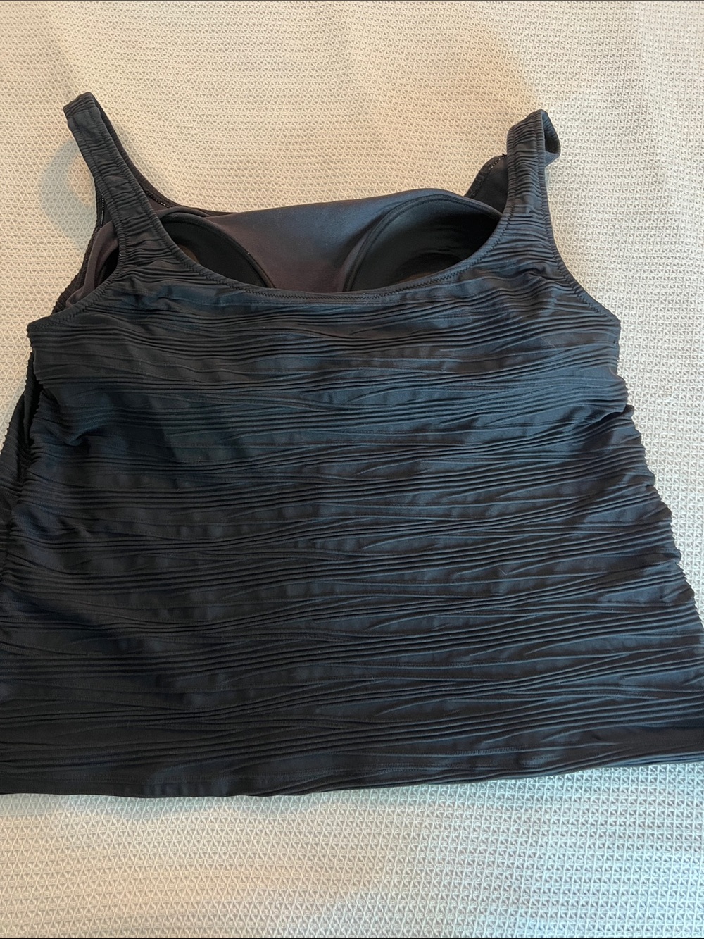 Gottex Black Textured Two-Piece swim Skirt Set - Picture 4 of 9